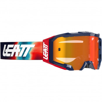 Occhiali da bici Leatt Velocity 5.5 Iriz, blu/rosso