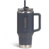 Tazza termica Igloo Travel Mug 32 OZ (0,95 l) con cannuccia, Carbonite