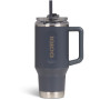 Tazza termica Igloo Travel Mug 32 OZ (0,95 l) con cannuccia, Carbonite