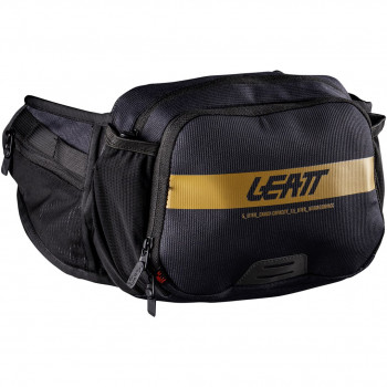 Leatt Hydration Core 1.5 marsupio da bici con sistema di idratazione, Ghost Black