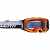 Maschera da bici Leatt Velocity 5.5 Cryztal, arancione