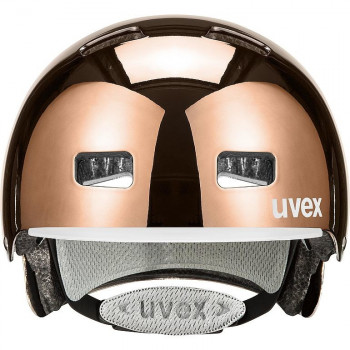 Casco da bici UVEX HLMT 5 Bike Pro, marrone, 55-58