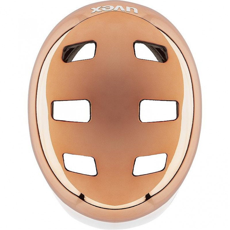 Casco da bici UVEX HLMT 5 Bike Pro, marrone, 55-58