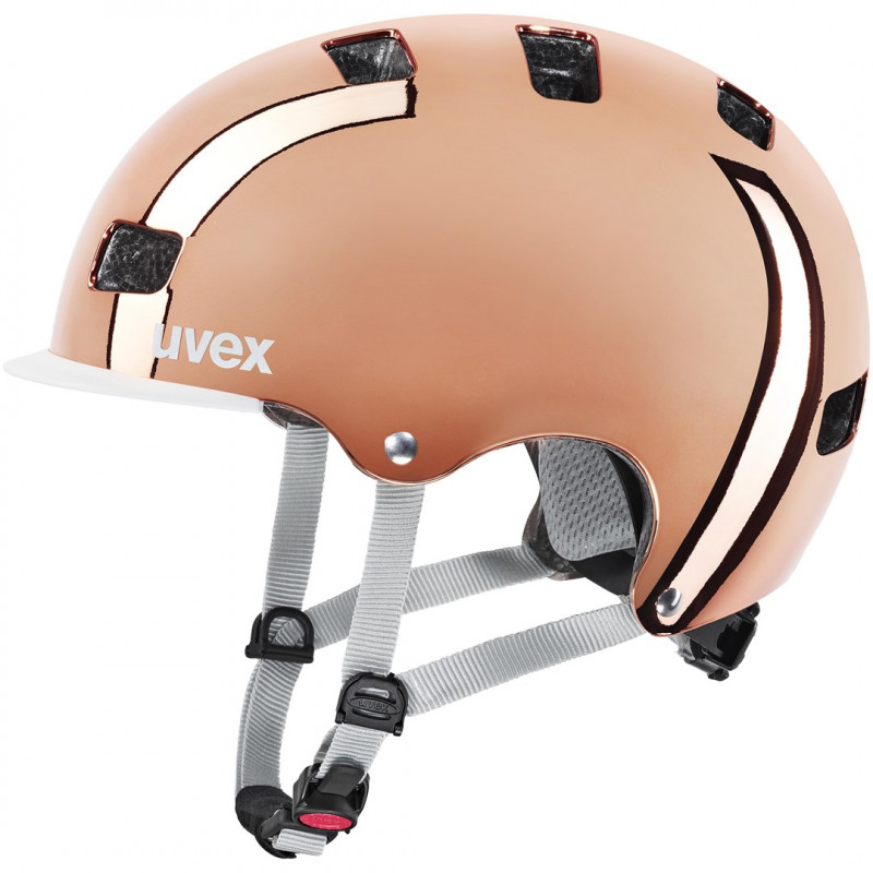 Casco da bici UVEX HLMT 5 Bike Pro, marrone, 55-58