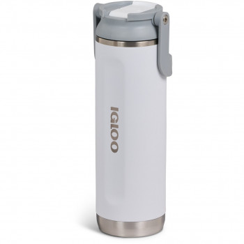 Borraccia termica Igloo Sport Sipper 20 oz con cannuccia, 0,6 l, bianco