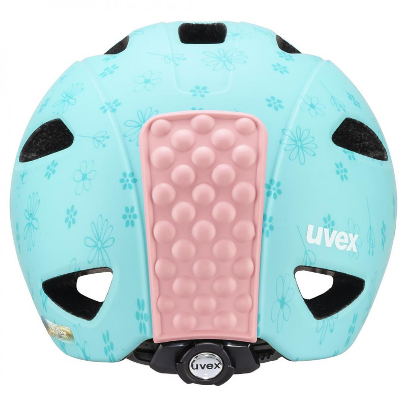 UVEX Oyo Style casco da bici bambino 46-50, blu/rosa