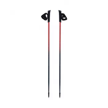 Viking Pro-Trainer bastoncini nordic walking per adulti, 115 cm, rosso