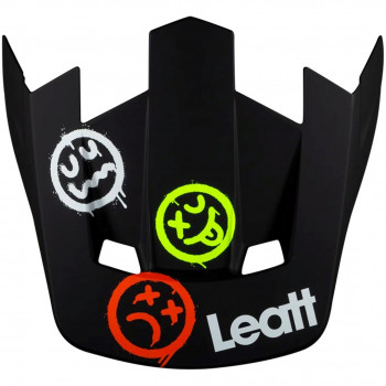 Leatt visiera per casco MTB Gravity 1.0 V25 (M-XXL), nero