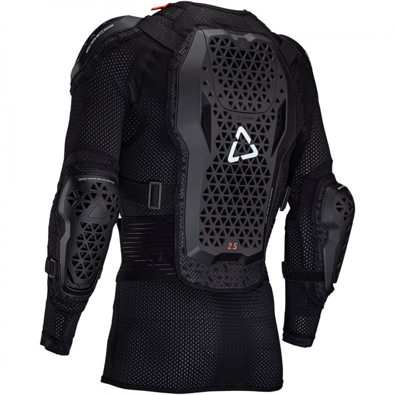 Leatt Body Protector 2.5 protezione petto e schiena, nero, XXL