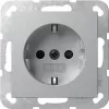 GIRA presa 418326 Schuko SH SRK System 55 F Al