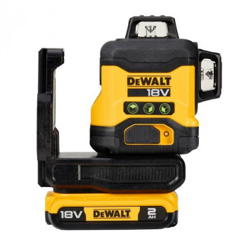 DeWalt DCLE34031D1-QW laser a linee incrociate 3x360°, verde, 40 m, 18 V, batteria 2 Ah, valigetta TSTAK