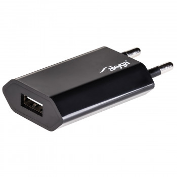 Caricabatterie da parete Akyga AK-CH-03BK 5W USB-A 5V / 1A nero