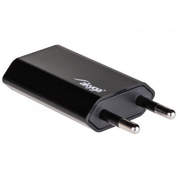 Caricabatterie da parete Akyga AK-CH-03BK 5W USB-A 5V / 1A nero