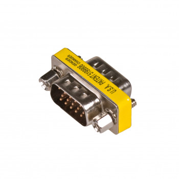 Akyga AK-AD-19 D-Sub 15 poli (M) a D-Sub 15 poli (M) VGA gender changer, argento