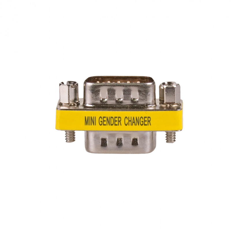 Akyga AK-AD-19 D-Sub 15 poli (M) a D-Sub 15 poli (M) VGA gender changer, argento