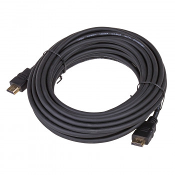 Akyga AK-HD-100A cavo HDMI 1.4 High-Speed con Ethernet, 10 m, nero