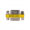 Akyga AK-AD-18 D-Sub 15 poli (F) a D-Sub 15 poli (F) VGA gender changer, argento