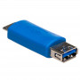 Akyga AK-AD-25 adattatore OTG USB-A 3.0 (F) a Micro USB-B 3.0 (M), blu