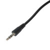 Akyga AK-AV-12 cavo audio jack 3,5 mm maschio a maschio, 1,8 m, nero