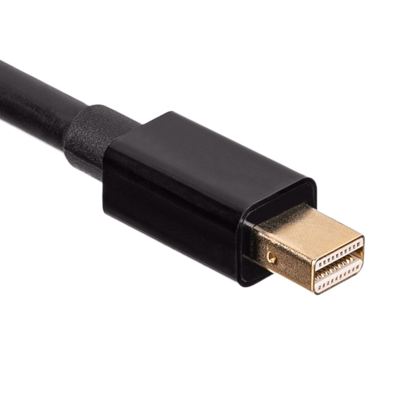 Cavo Akyga AK-AV-15 da DisplayPort (connettore maschio) a Mini DisplayPort (connettore maschio), 1,8 m, nero