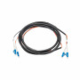 Cavo patch in fibra ottica Akyga AK-FC-01 da LC a LC duplex, 2 m, nero