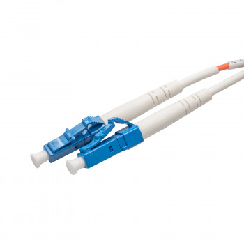 Cavo patch in fibra ottica Akyga AK-FC-01 da LC a LC duplex, 2 m, nero