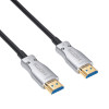Cavo ottico attivo (AOC) HDMI 2.1 Akyga AK-HD-200L, 48 Gbps, 8K@60Hz, 4K@120Hz, 20 m, nero