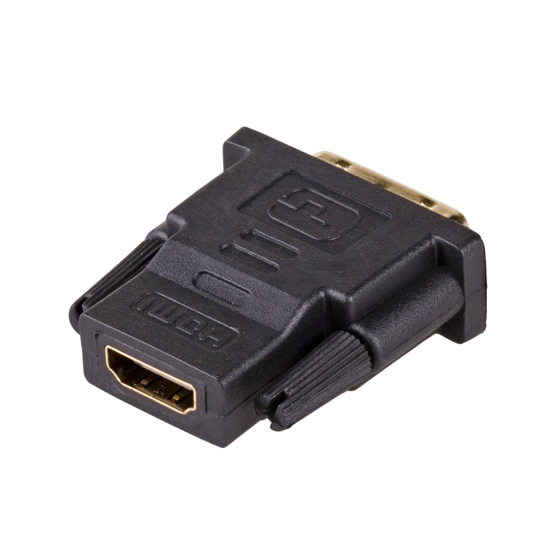 Adattatore Akyga AK-AD-41 da HDMI (F) a DVI-D 24+1 (M), nero