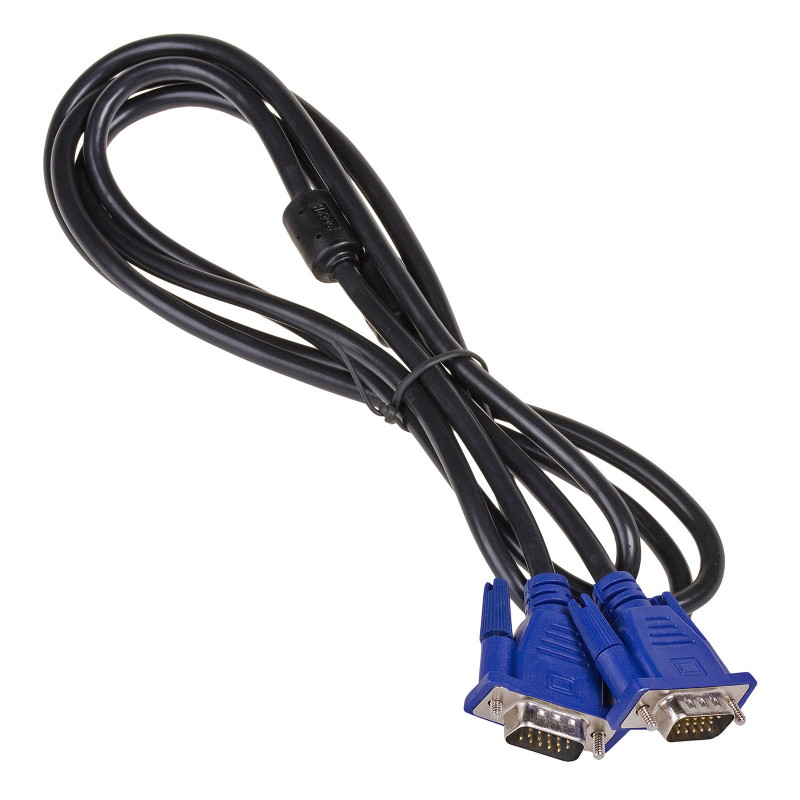 Cavo Akyga AK-AV-14 da VGA (M) a VGA (M), D-Sub 15 poli, 5 m, nero