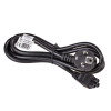 Cavo di alimentazione per notebook Akyga AK-NB-01C da CEE 7/7 a IEC C5, rame 3x0,75 mm², 1,5 m, nero