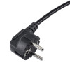 Cavo di alimentazione per notebook Akyga AK-NB-01C da CEE 7/7 a IEC C5, rame 3x0,75 mm², 1,5 m, nero