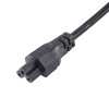 Cavo di alimentazione per notebook Akyga AK-NB-01C da CEE 7/7 a IEC C5, rame 3x0,75 mm², 1,5 m, nero