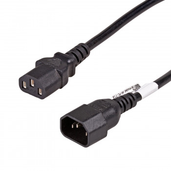 Prolunga di alimentazione Akyga AK-PC-11A da IEC C14 a IEC C13, CCA 3x0,5 mm², 5 m, nero