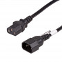 Prolunga di alimentazione Akyga AK-PC-11A da IEC C14 a IEC C13, CCA 3x0,5 mm², 5 m, nero
