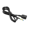 Cavo di alimentazione Akyga AK-OT-08C IEC C14 con estremità aperta, 3x 1 mm² rame, 1 m, nero