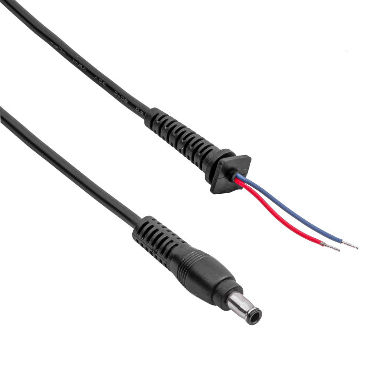 Cavo di servizio DC Akyga AK-SC-41 per alimentatore per notebook 5,5 x 3,0 mm + pin, 90 W, 1,2 m