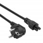 Cavo di alimentazione per notebook Akyga AK-NB-10C da CEE 7/7 a IEC C5, 3x 0,75 mm² rame, 3 m, nero