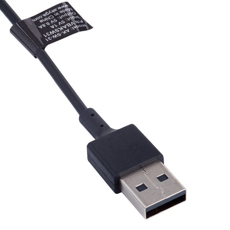 Akyga AK-SW-31 cavo di ricarica per Fitbit Inspire 2 / ACE 3, USB-A, 1 m