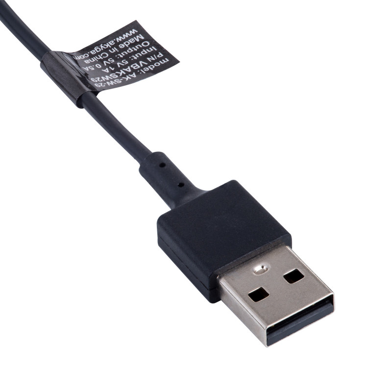 Akyga AK-SW-29 cavo di ricarica per Fitbit Charge 3 / 4, USB-A, 1 m