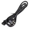 Akyga AK-PC-01A cavo di alimentazione CEE 7/7 (Schuko) a IEC C13, CCA 3 x 0,5 mm², 1,5 m, nero