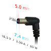 Akyga AK-ND-03 alimentatore per notebook 18,5 V / 3,5 A, 65 W, 7,4 x 5,0 mm + pin, 1,2 m, per HP