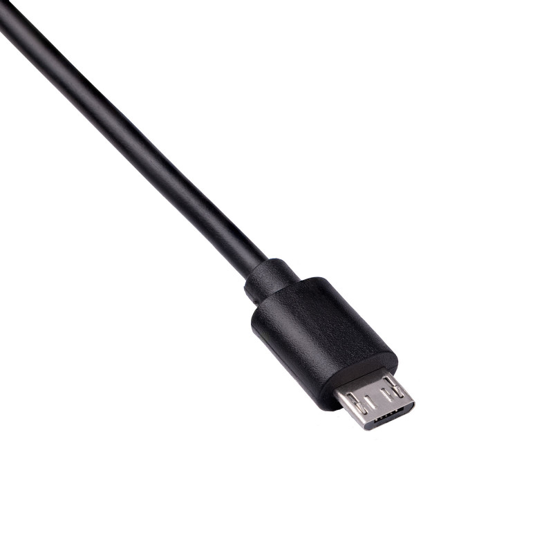 Akyga AK-USB-01 cavo USB 2.0 USB-A (M) a Micro USB-B (M), 1,8 m, nero