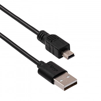 Akyga AK-USB-03 cavo USB 2.0 USB-A (M) a Mini-USB-B 5-Pin (M), 1,8 m, nero