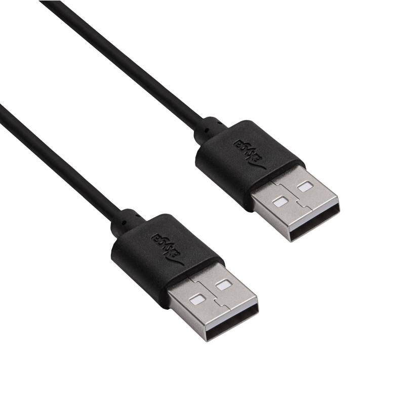 Akyga AK-USB-11 cavo USB 2.0 USB-A (M) a USB-A (M), 1,8 m, nero