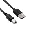 Akyga AK-USB-12 cavo per stampante USB 2.0 USB-A (M) a USB-B (M), 3 m, nero