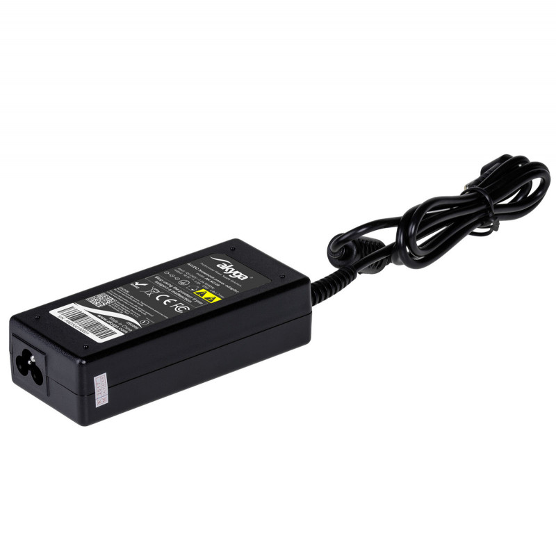 Akyga AK-ND-09 alimentatore per notebook 18,5 V, 65 W, 4,8 x 1,7 mm, 1,2 m, per HP