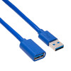 Akyga AK-USB-10 prolunga USB 3.0 USB-A connettore maschio a connettore femmina, 1,8 m, nero