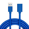 Akyga AK-USB-10 prolunga USB 3.0 USB-A connettore maschio a connettore femmina, 1,8 m, nero