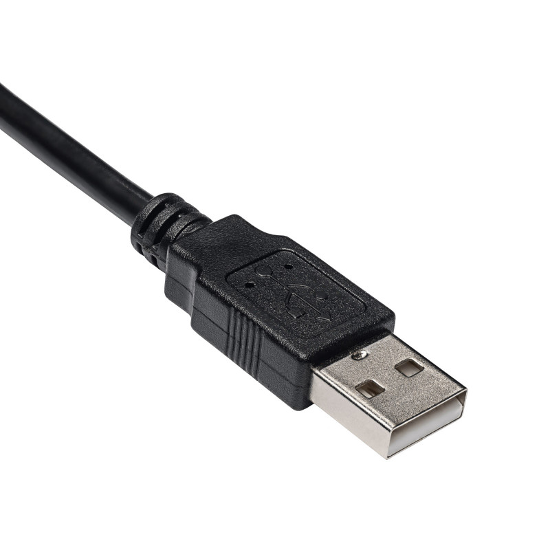 Akyga AK-USB-21 cavo USB 2.0 USB-A (M) a Micro USB-B (M), 1 m, nero