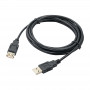 Akyga AK-USB-19 prolunga USB 2.0 USB-A (M) a USB-A (F), 3 m, nero